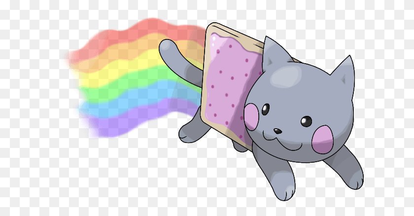 637x378 Descargar Png Nyan Cat Images Nyan Cat El Mejor Legendario De La Historia Nyan Cat Kawaii, Mamífero, Animal, Cojín Hd Png