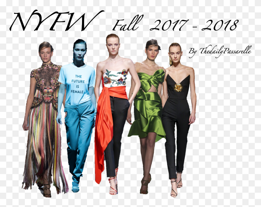 1708x1327 Nyfw Fall Black Woman, Clothing, Apparel, Person HD PNG Download