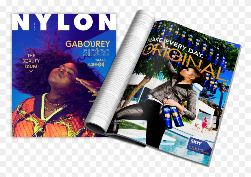 1510x1035 Nylon Magazine Gabourey Sidibe, Poster, Advertisement, Flyer HD PNG Download