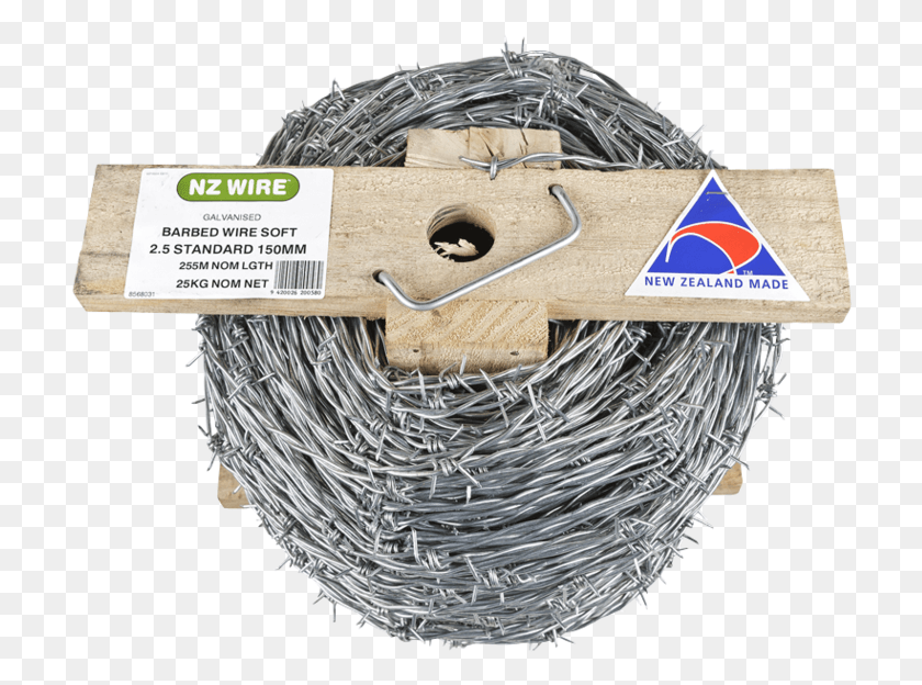 712x564 Nz Wire Barbed Wire Std Iowa 150x25mm 255m Barbed Wire, Text, Wreath, Yarn HD PNG Download