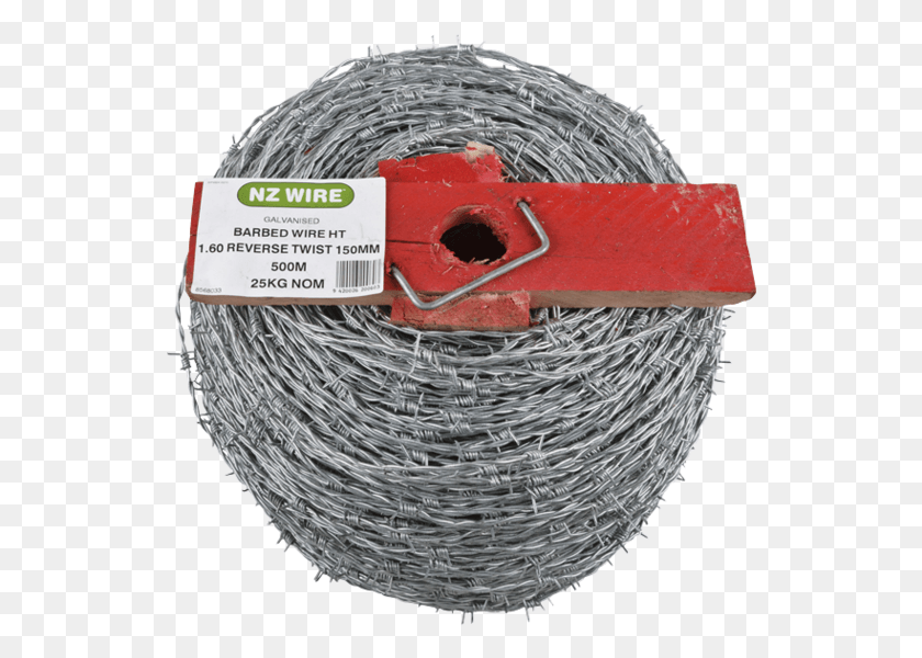 540x540 Nz Wire High Tensile Reverse Twist Barbed Wire 150mm Barbed Wire, Yarn, Slate HD PNG Download