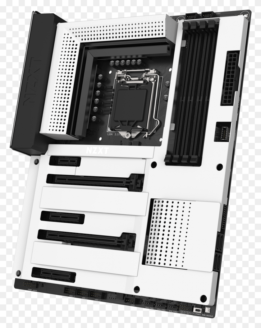 1192x1523 Nzxt Announces Its Second Intel Motherboard With Numerous Nzxt N7, Electronics, Computer, Hardware HD PNG Download