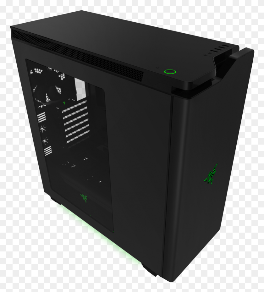 781x871 Nzxt H440 Razer New, Computer, Electronics, Hardware HD PNG Download