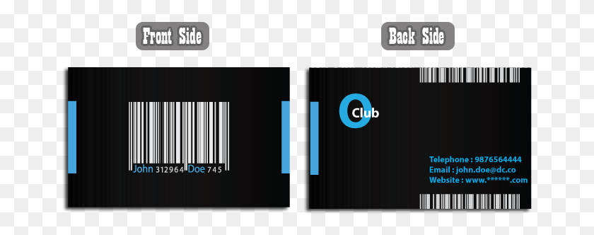 665x272 Descargar Png / Tarjeta De Miembro Del Club De Diseño Gráfico, Marcador, Texto, Número Hd Png