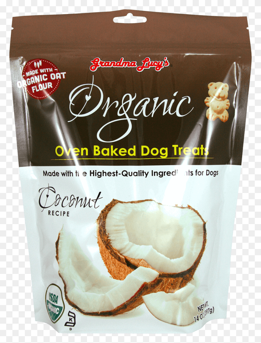 935x1250 O Coconut Front Grandma Lucy39s Organic Baked Dog Treats, Plant, Nut, Vegetable HD PNG Download