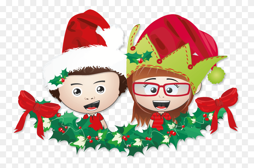 751x495 O Natal Est Chegando Hora De Enfeitar Sua Casa Cartoon, Elf, Plant, Graphics HD PNG Download