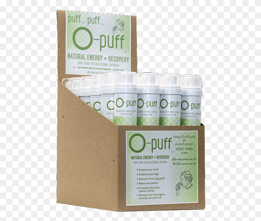 482x652 O Puff Pop Display Pack Natural Without Cannabis Leaf Carton, Cosmetics, Deodorant, Bottle HD PNG Download