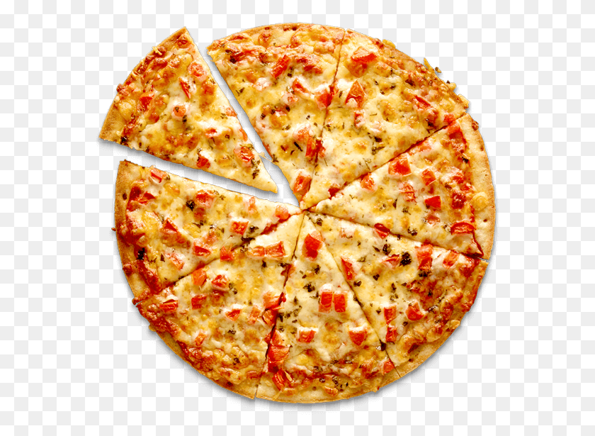 572x555 Descargar Png O Que Voc Achou Das Pizzas Sem Fundo Em Quais Cheese Margherita Pizza, Comida, Plato, Comida Hd Png