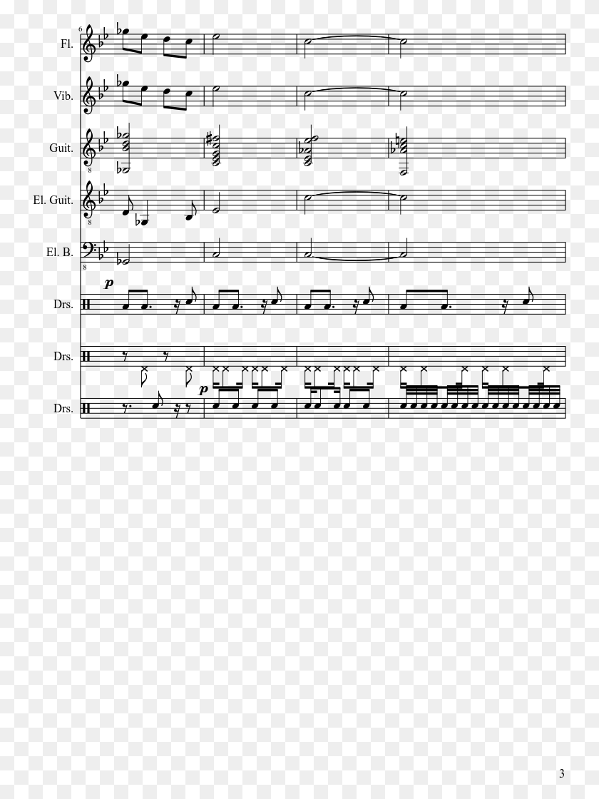 749x1060 O Triangulo Sheet Music Composed By Claudio Miranda Stardust Crusaders Ost Sheet Music, Gray, World Of Warcraft HD PNG Download
