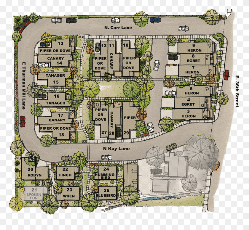 900x828 Oak Pocket Neighborhoods, Diagram, Plot, Neighborhood HD PNG Download