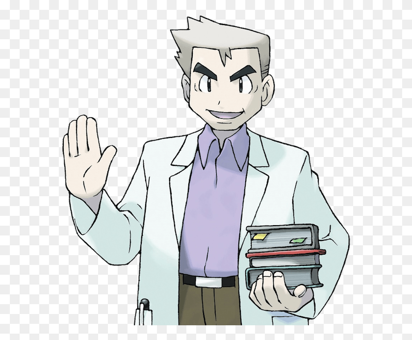 593x633 Oak Professor Pokemon Professor Oak, Person, Human, Scientist Descargar Hd Png