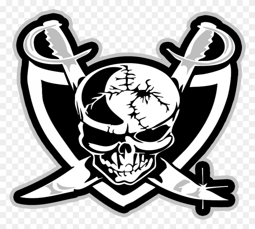 830x741 Png Логотип Oakland Raiders Nfl Американский Футбол Лучший Логотип Для Футбольной Команды, Эмблема, Символ, Трафарет Png Скачать