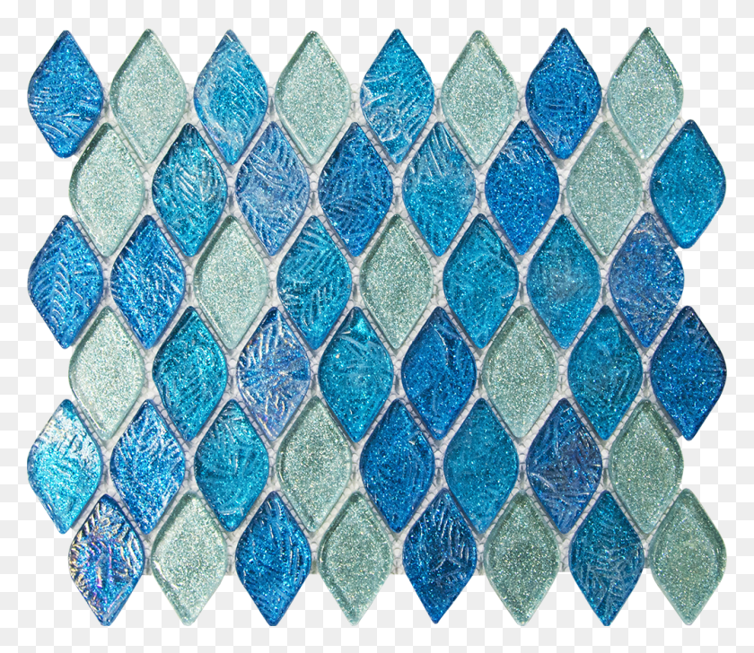 1000x857 Oasis Blue Raindrop Tile, Rug, Light, Pattern HD PNG Download