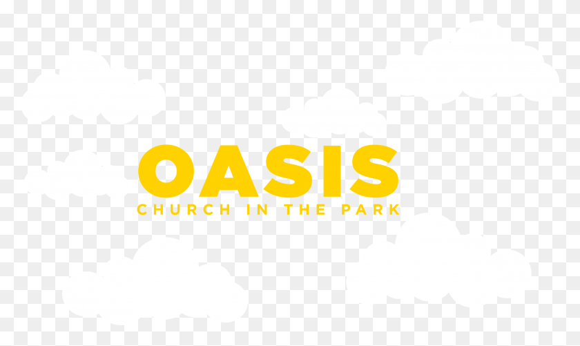 2429x1376 La Iglesia Oasis En El Parque Ilustración, Texto, Etiqueta, Alfabeto Hd Png