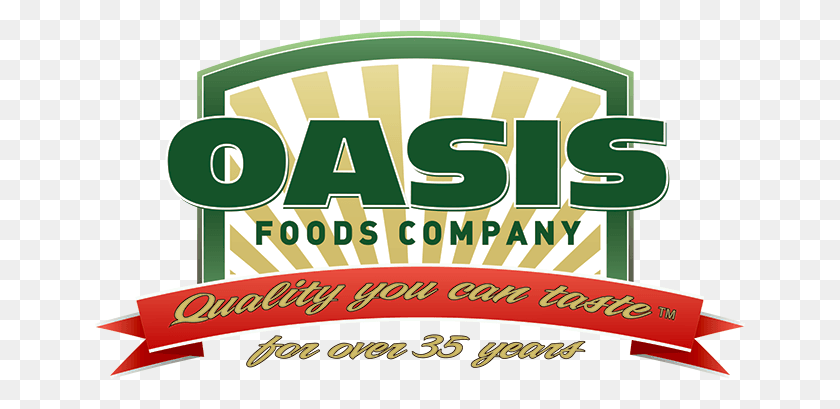 651x349 Oasis Logo Oasis Oasis Foods, Label, Text, Potted Plant HD PNG Download