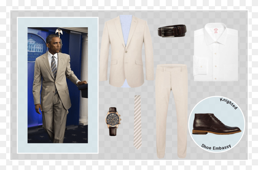 1613x1024 Obamaoutfit Formal Wear, Clothing, Apparel, Suit HD PNG Download
