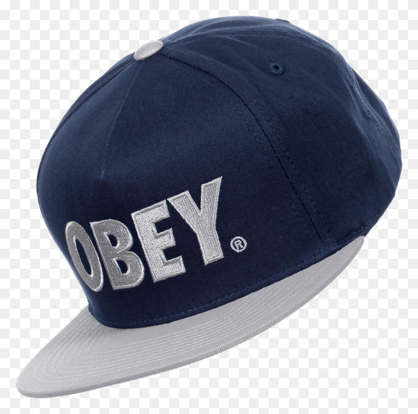 1500x1486 Obey Cap Baseball Cap, Clothing, Apparel, Hat HD PNG Download