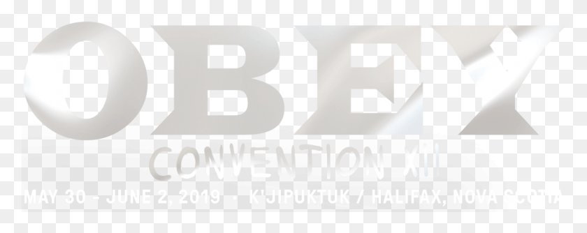 992x349 Descargar Png Obey Convention Show Me The Carfax, Texto, Palabra, Alfabeto Hd Png