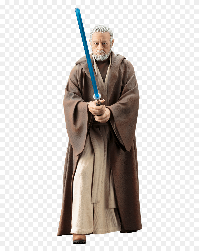359x1001 Obi Wan Kenobi Statue, Clothing, Apparel, Person HD PNG Download
