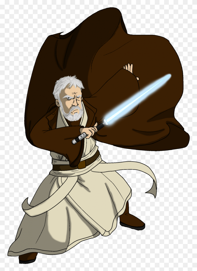 918x1289 Obi Wan Kenobi Trilogy Obi Wan Clip Art, Person, Human HD PNG Download