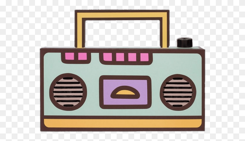 573x426 Objects Boomboxes Pusheen, Radio, Monitor, Screen HD PNG Download