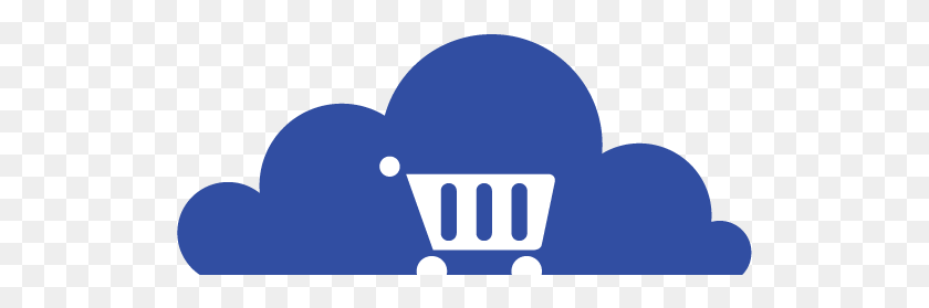 521x219 Objeto Nuvem Commerc, Shopping Cart, Logo, Symbol HD PNG Download