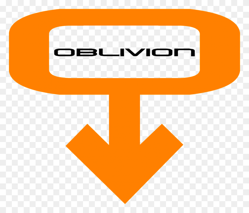 1023x866 Oblivion Roller Coaster Logo, Text, Symbol, Hook HD PNG Download