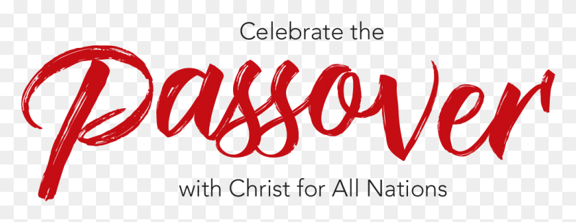 1052x357 Observe A Traditional Passover Seder With Christ For Calligraphy, Text, Alphabet, Handwriting HD PNG Download