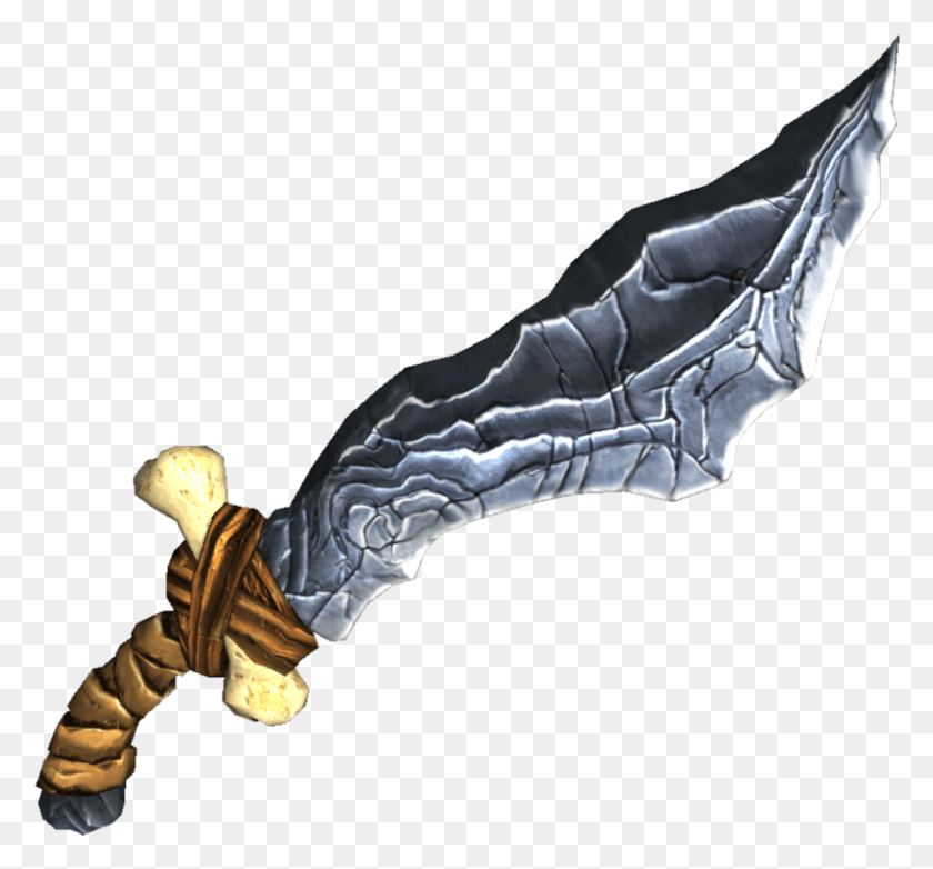 818x758 Obsidian Swords, Knife, Blade, Weapon HD PNG Download