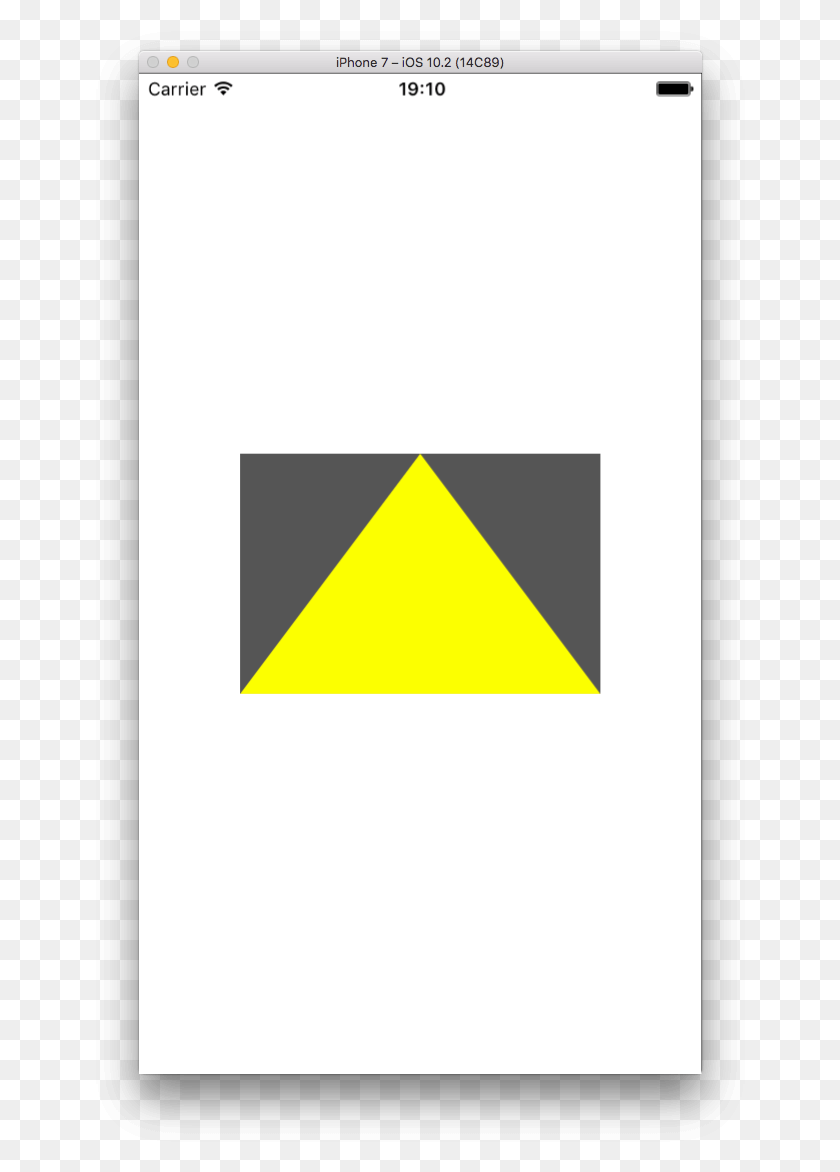 650x1112 Obviously Our New Shape Layer Is A Nice Yellow Triangle Triangle, Logo, Symbol, Trademark HD PNG Download