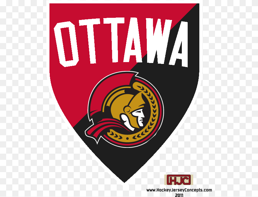 540x641 Obviously The Ottawa Shield Logo Gives Us Nothing Except Wincraft Nhl 2 Pack Of 4quotx4quot Die Cut Decals Ottawa, Emblem, Symbol, Dynamite, Weapon Clipart PNG