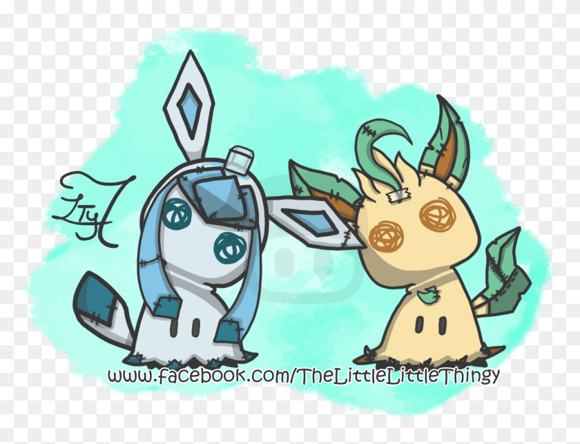 Oc Artleafeon Cartoon, Outdoors, Nature HD PNG Download