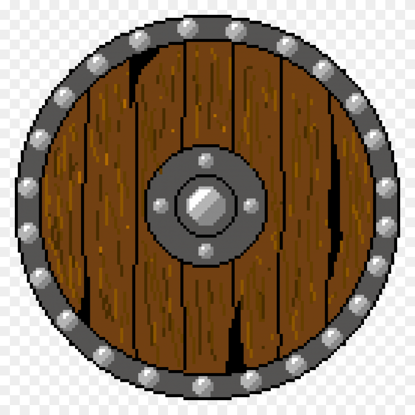 2048x2048 Oc Finished Viking Shield For My Fiance39s Discord Minecraft Circles, Armor, Gate, Train HD PNG Download