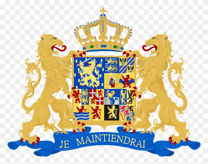 3774x2923 Ocalternative Dutch Greater Coat Of Arms With All Provinces Wapen Koninkrijk Der Nederlanden, Symbol, Logo, Trademark HD PNG Download