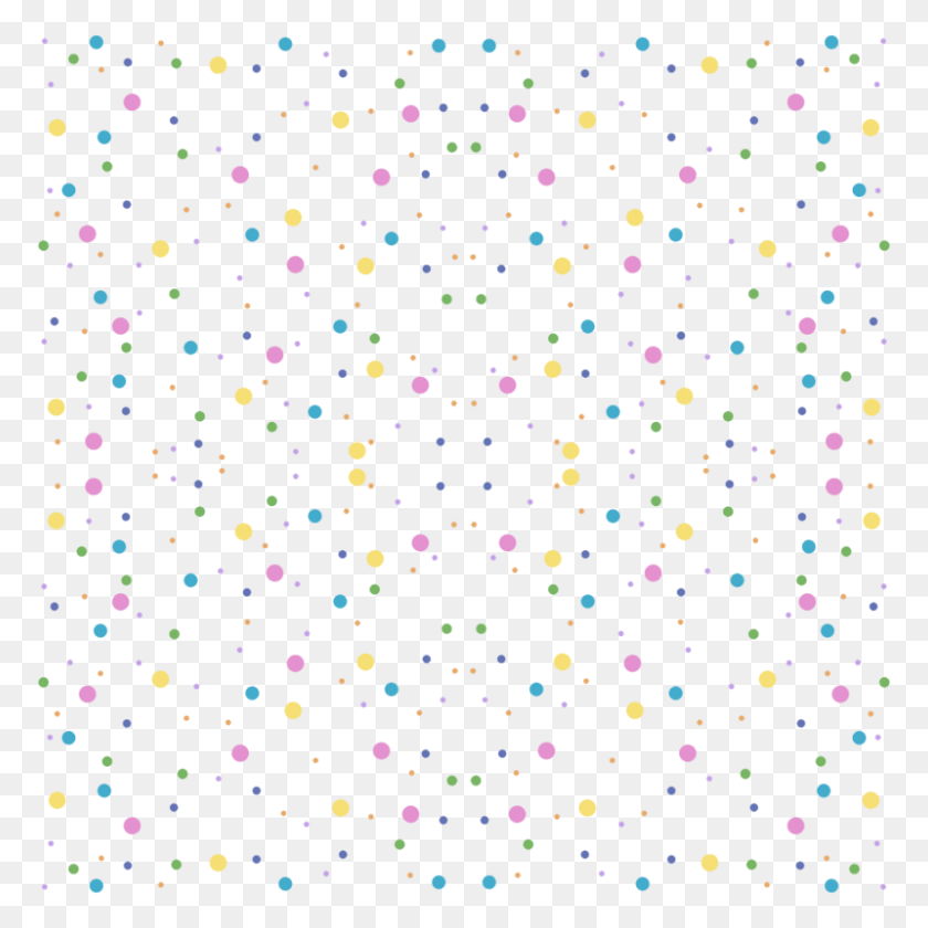 800x800 Ocean Cuties Bubbles Tiny On White Wallpaper Polka Dot, Конфетти, Бумага, Текстура Hd Png Скачать