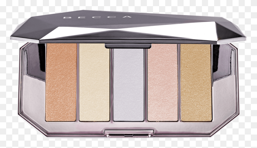 1188x646 Ocean Jewels Highlighter Palette From Becca Cosmetics Becca Ocean Jewels Highlighter Palette, Paint Container, Face Makeup, Cooktop HD PNG Download