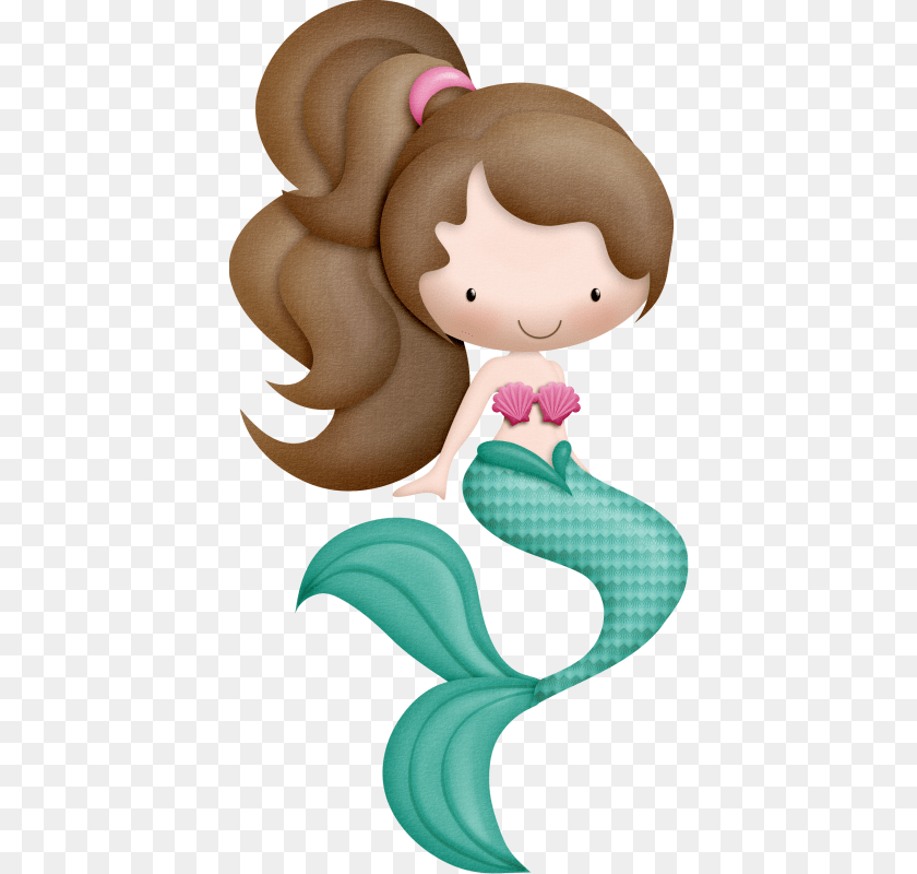 421x800 Ocean Safari Mermaid Clipart, Baby, Person, Toy, Cartoon PNG