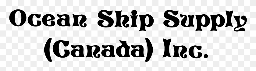 2331x519 Логотип Ocean Ship Supply Прозрачный Трансфобия, Серый, World Of Warcraft Hd Png Скачать