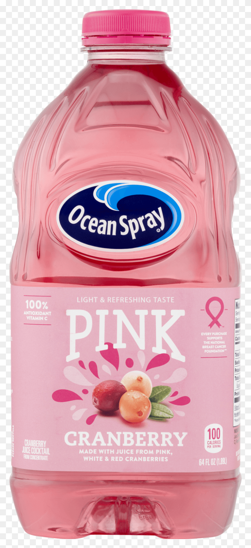 794x1801 Ocean Spray Pink Cranberry Juice, Liquor, Alcohol, Beverage HD PNG Download