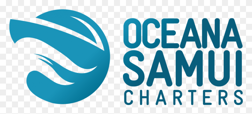 811x335 Oceana Samui Charters Graphic Design, Text, Symbol, Alphabet HD PNG Download