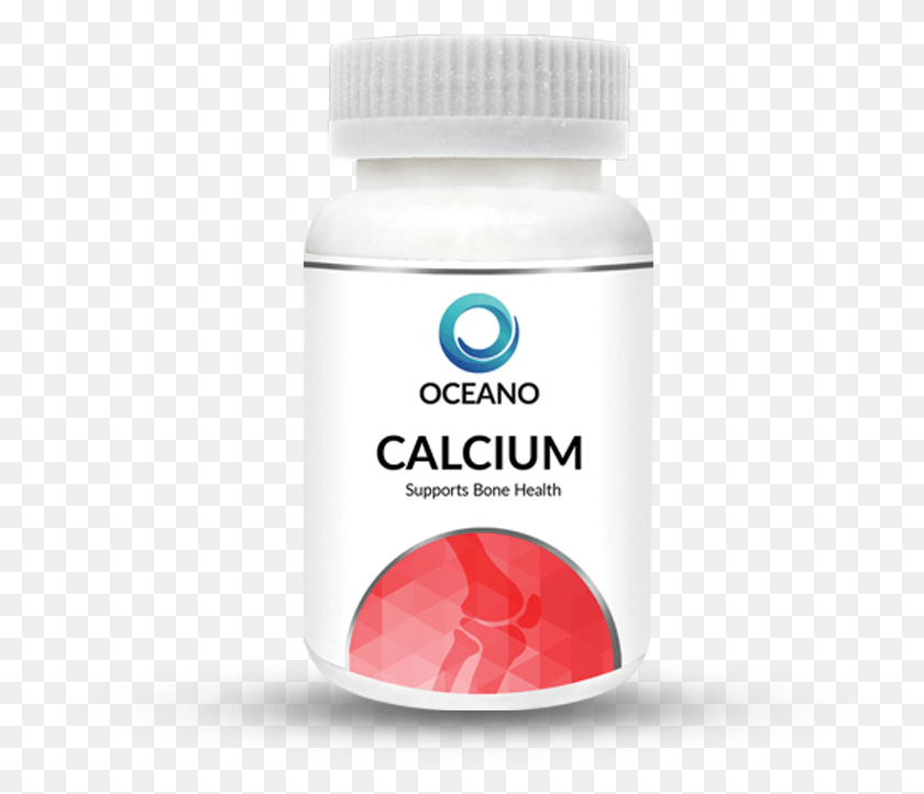 700x662 Oceano Calcium Таблетки Медицина, Шейкер, Бутылка, Растение Hd Png Скачать