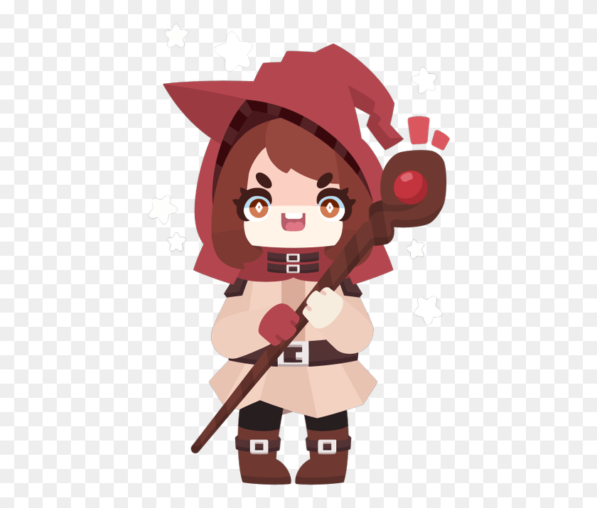 430x655 Ochaco Uraraka In Her Mage Outfit Cartoon, Toy, Poster, Advertisement HD PNG Download