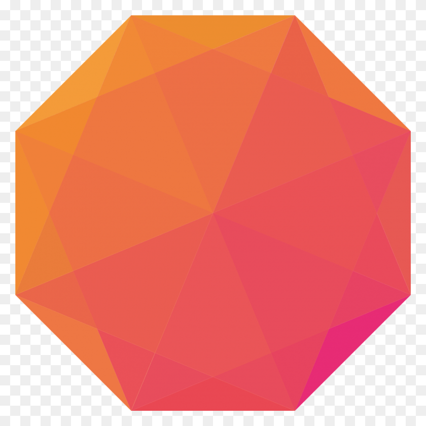 1280x1280 Octagon Shape Colourful Ekil, Triangle, Rug, Diamond HD PNG Download