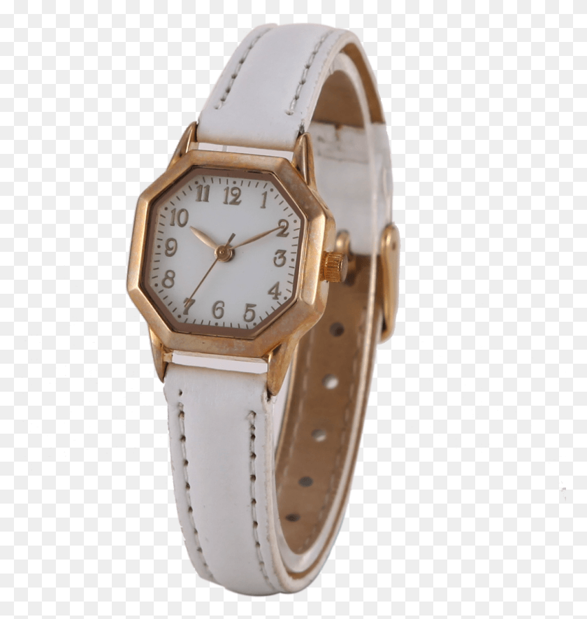 1027x1087 Octagon Watch Gold Analog Watch, Wristwatch, Clock Tower, Tower HD PNG Download
