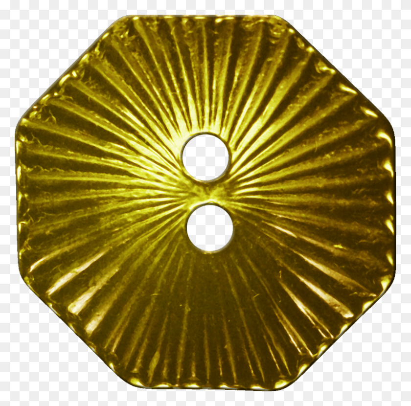 800x790 Octagonal Button With Radiating Lines Gold Circle, Ball, Sport, Sports HD PNG Download