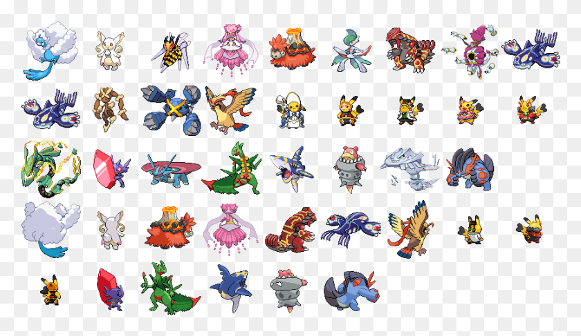 863x473 October 16th Pokemon Go Sprites, Graphics, Rug HD PNG Download