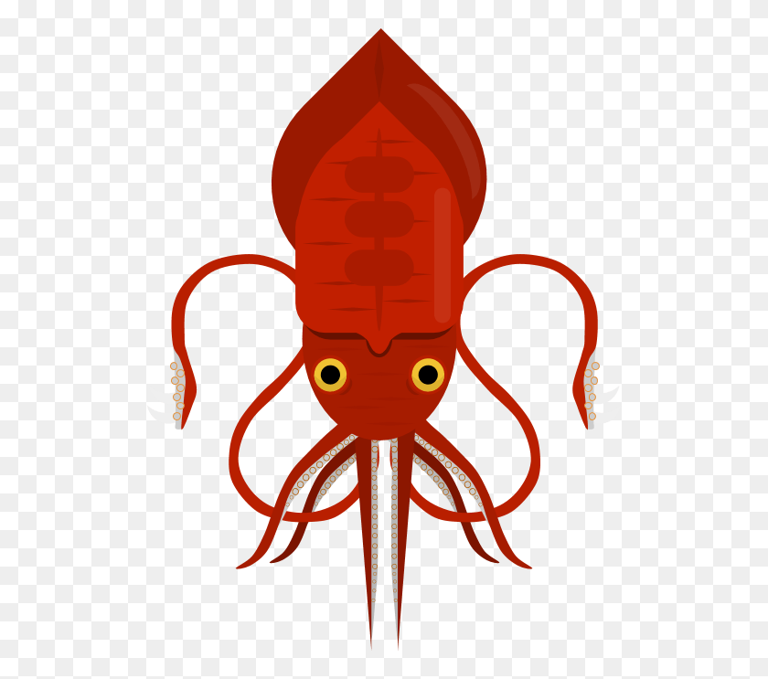 521x683 Octopus, Crawdad, Seafood, Sea Life HD PNG Download