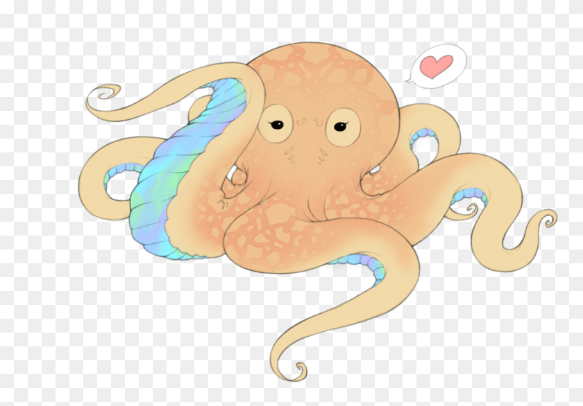 979x661 Octopus Clipart Serious Cartoon, Animal, Invertebrate, Sea Life HD PNG Download