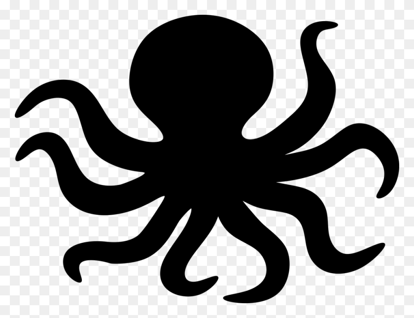 958x720 Octopus Free Images On Pixabay Clipart 2 Clipartbarn Cartoon Octopus, Gray, World Of Warcraft HD PNG Download
