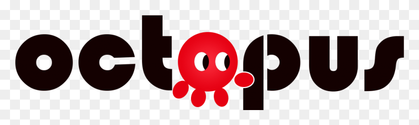 1041x256 Octopus Logo Circle, Pac Man HD PNG Download